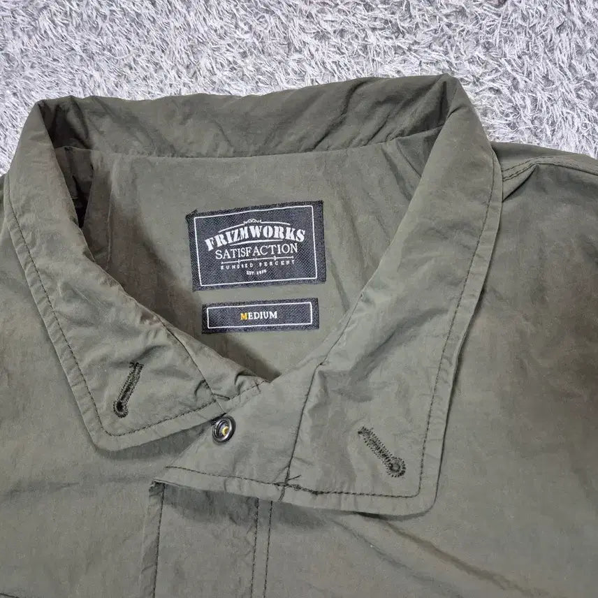 [BUNJANG] Prism Works Men's Nylon Parka Jacket (M) / 프리즘웍스 남성 나일론 야상 자켓 M