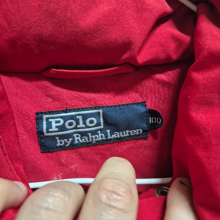 [BUNJANG] Polo Ralph Lauren Red Duck Down Nuptse Jacket / [100] 폴로 랄프로렌 레드 덕 패딩 눕시 L 95 M