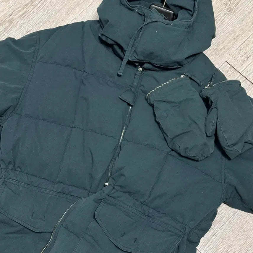 [BUNJANG] OLD JOE Alpine Down Padding Coat Green / OLD JOE 올드조 파티나 알파인 다운패딩코트 그린