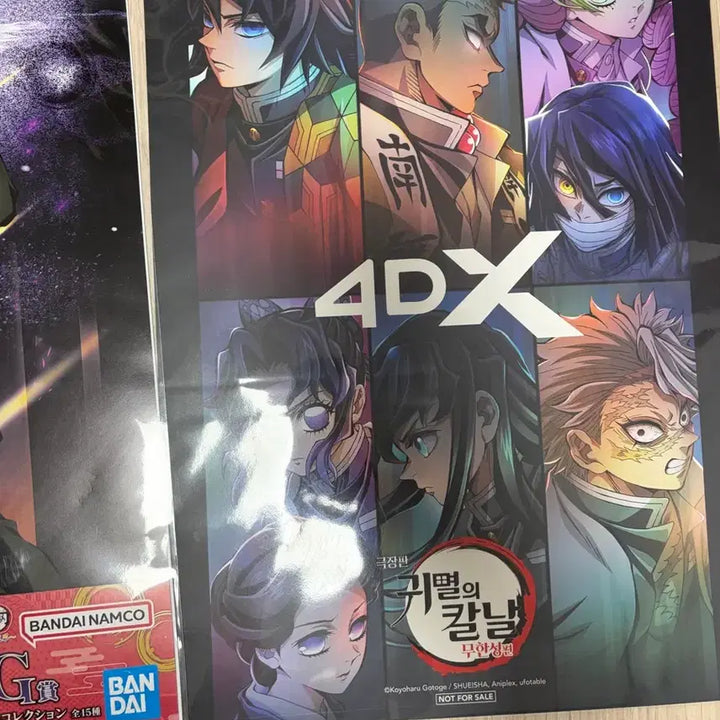 [BUNJANG] Demon Slayer Mugen Train Poster Set / 귀멸의칼날 무한성편 포스터 6종