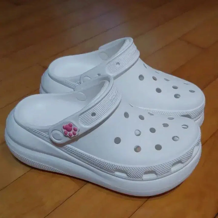 [BUNJANG] Crocs Crush Clog White / 크록스 크러쉬 클로그 화이트