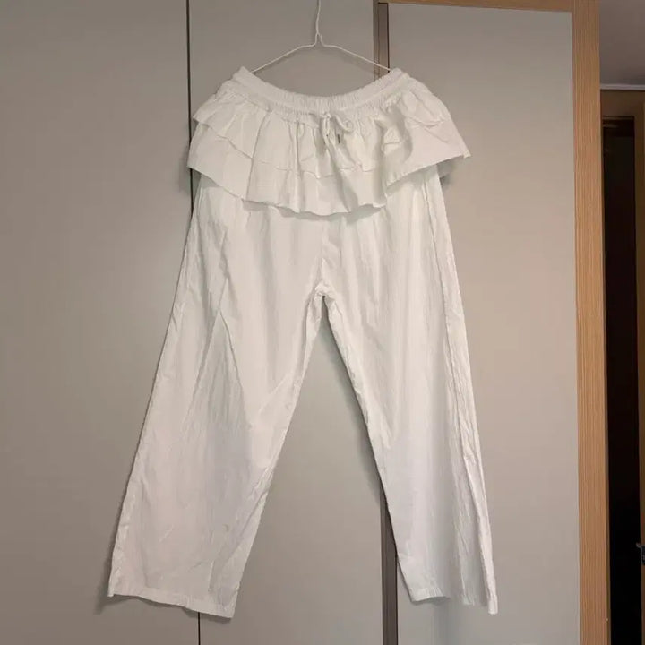 [BUNJANG] Gongu Woman OddB Layered Ruffle Wide Pants / 새상품 공구우먼 오드비 레이어드 바스락 프릴 밴딩 와이드 팬츠 3