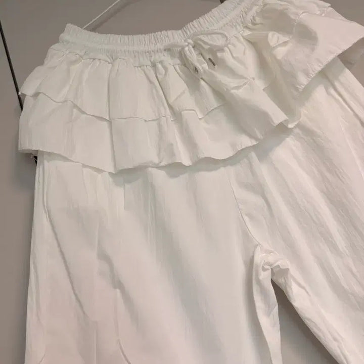 [BUNJANG] Gongu Woman OddB Layered Ruffle Wide Pants / 새상품 공구우먼 오드비 레이어드 바스락 프릴 밴딩 와이드 팬츠 3