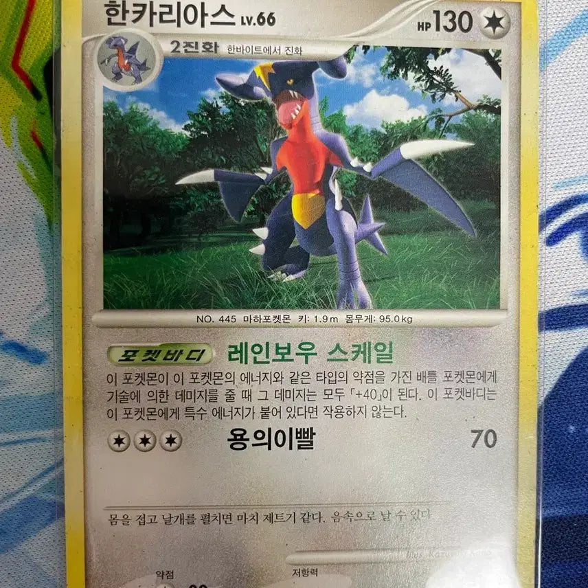 [BUNJANG] Pokemon Garchomp LV.66 Card / 포켓몬 카드 한카리아스 LV.66