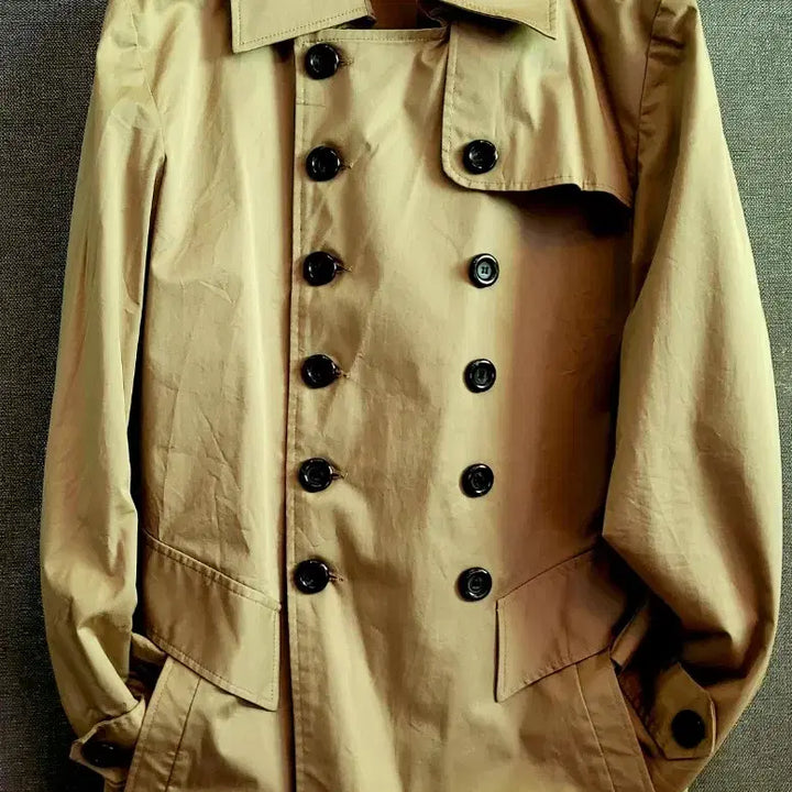 [BUNJANG] Frankie NYC Beige Trench Coat / [미사용 새상품] 프랭키뉴욕 베이지 트랜치코트