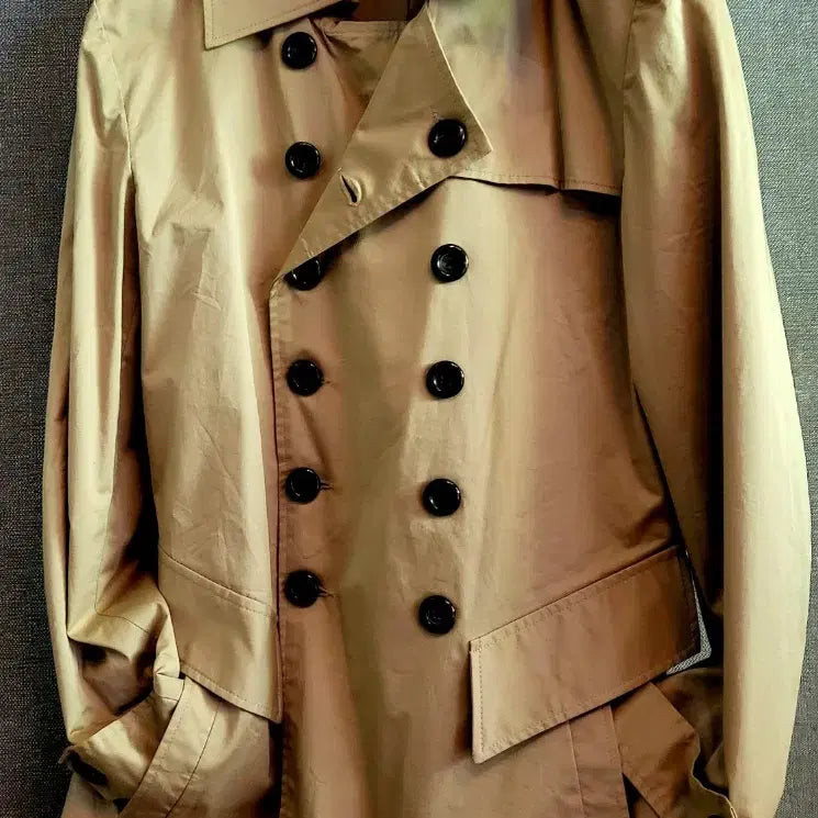 [BUNJANG] Frankie NYC Beige Trench Coat / [미사용 새상품] 프랭키뉴욕 베이지 트랜치코트