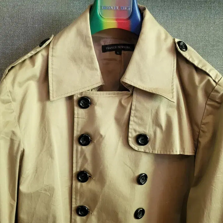 [BUNJANG] Frankie NYC Beige Trench Coat / [미사용 새상품] 프랭키뉴욕 베이지 트랜치코트