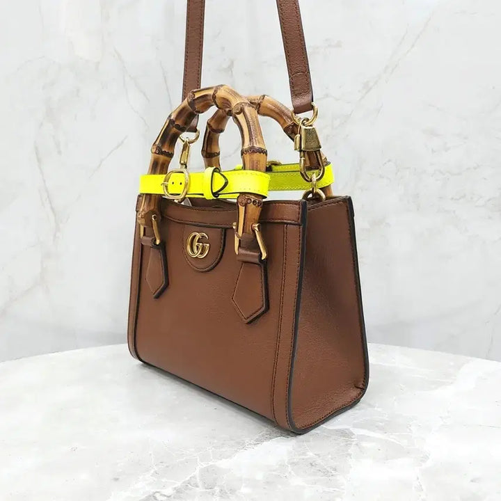 [BUNJANG] Gucci Diana Bamboo Mini Tote Bag / 구찌 다이애나 뱀부 미니 토트백