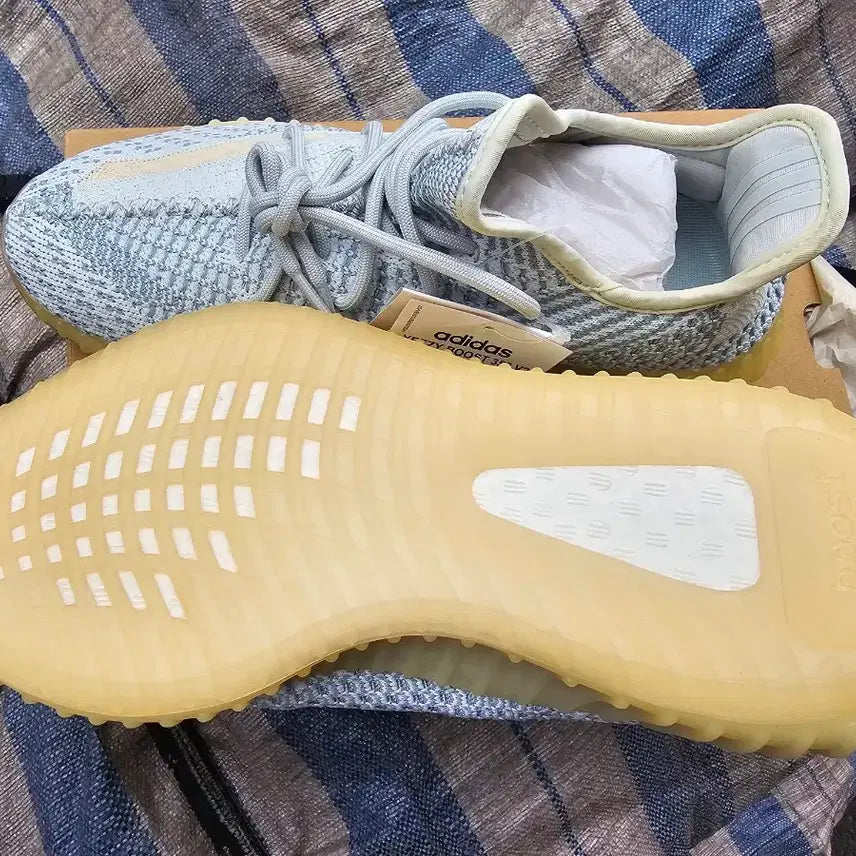 [BUNJANG] Adidas Yeezy Boost Cloud White 265 / 이지부스트 클라우드 화이트265