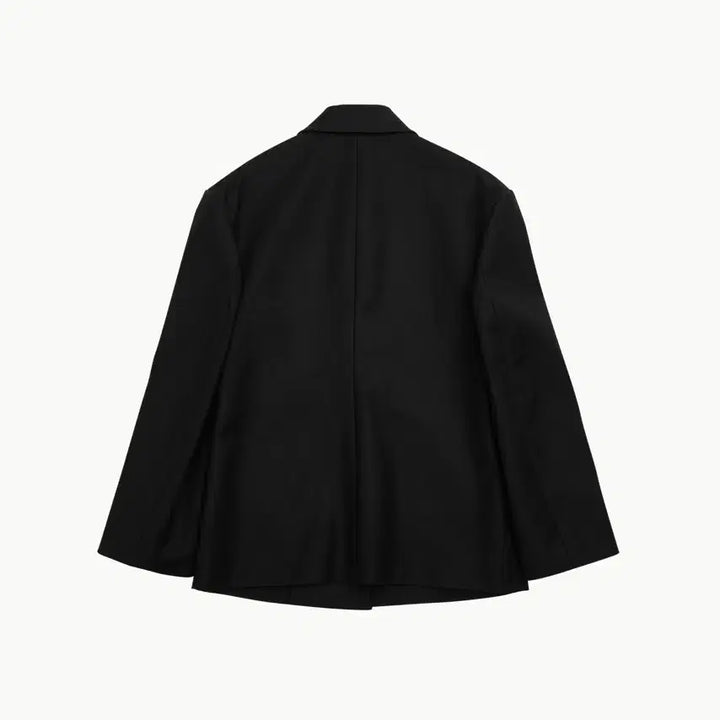 [BUNJANG] 아모멘토 스퀘어드 숄더 트윌 자켓 블랙 / 아모멘토 스퀘어드 숄더 트윌 자켓 블랙