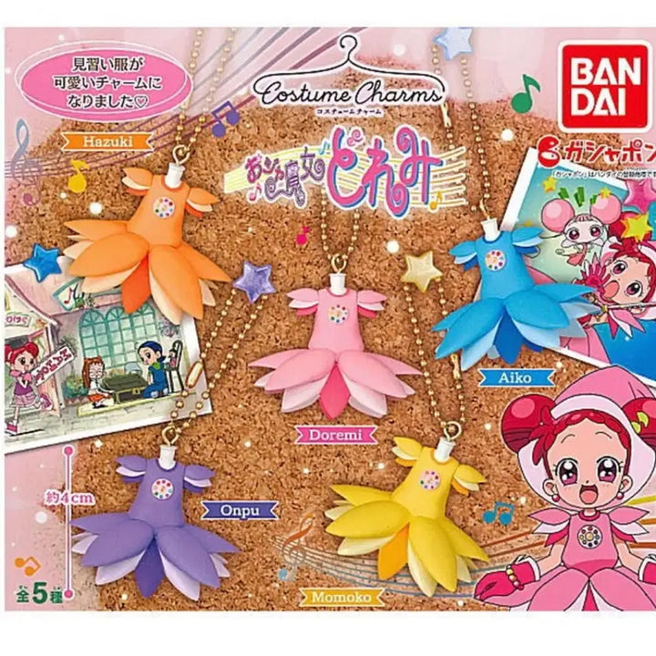 [BUNJANG] Ojamajo Doremi Costume Charm Series 1 Keyring Bundle Set / 꼬마마법사 레미 오자마녀 도레미 코스튬 참 1탄 키링 가챠 일괄