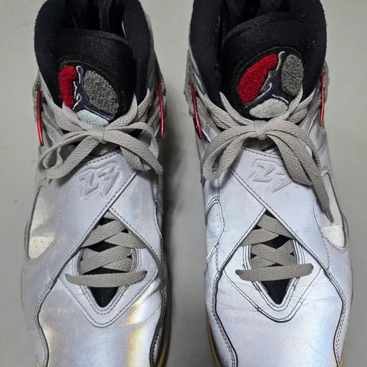[BUNJANG] Nike Air Jordan 8 Reflect Silver Basketball Shoes / 나이키 에어 조던 8 리플렉트 실버