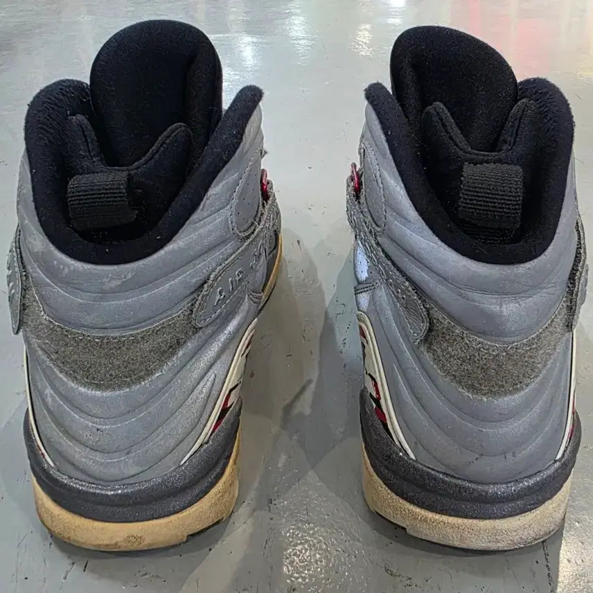 [BUNJANG] Nike Air Jordan 8 Reflect Silver Basketball Shoes / 나이키 에어 조던 8 리플렉트 실버