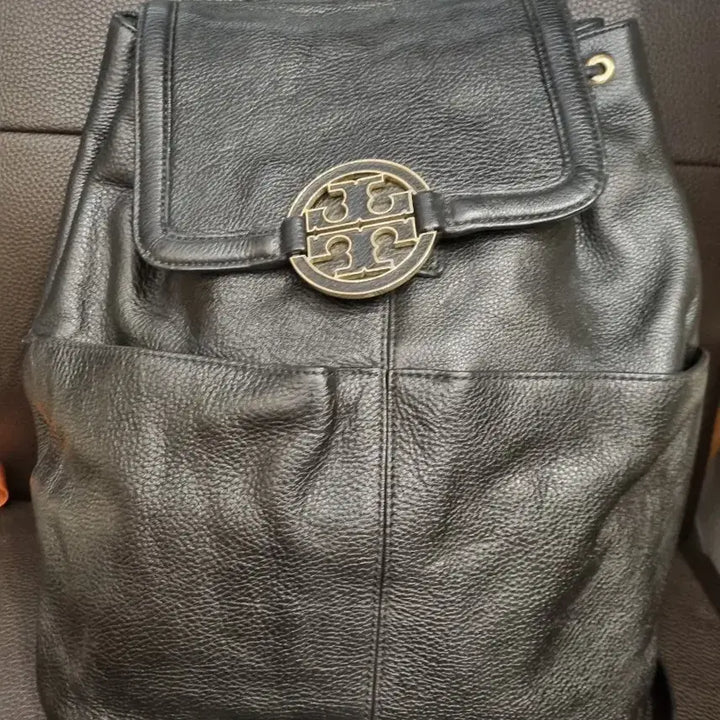 [BUNJANG] Tory Burch Leather Backpack / 토리버치