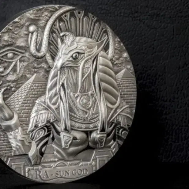 [BUNJANG] Egypt Gods Ra 3oz Silver Coin / 2018 이집트 태양신 라 3온스 은화