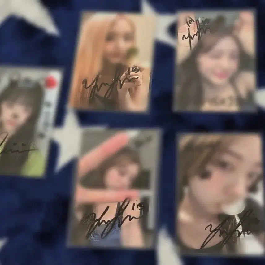 [BUNJANG] Loossemble Yeojin &amp; Vivi Signed Photocard Bundle Set / 이달의소녀 루셈블 여진 비비 싸인 포토카드 일괄