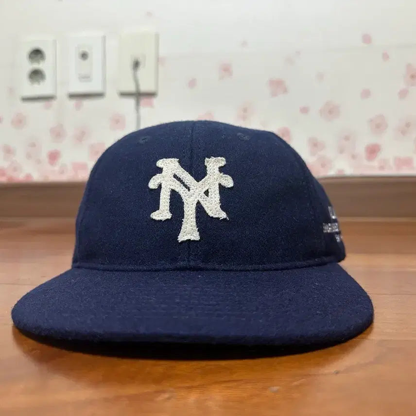 [BUNJANG] Palace Engineered Garments Ebbets Field Flannels 6-Panel Navy Cap / 팔라스 엔지니어드 가먼츠 이벳 6패널 네이비
