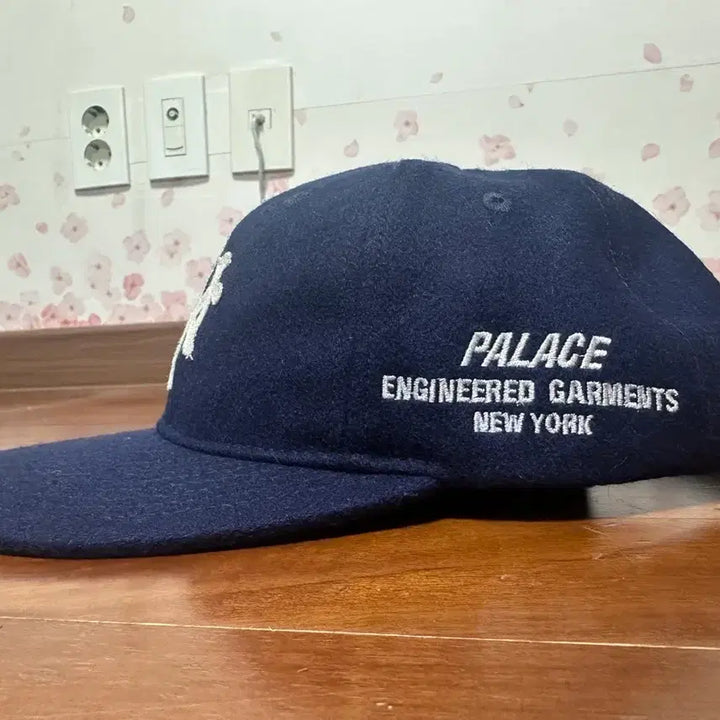 [BUNJANG] Palace Engineered Garments Ebbets Field Flannels 6-Panel Navy Cap / 팔라스 엔지니어드 가먼츠 이벳 6패널 네이비