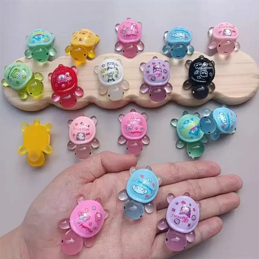 [BUNJANG] Sanrio Turtle Random Figure / 산리오, 캐릭터 거북이 랜덤깡 낱개판매 800원