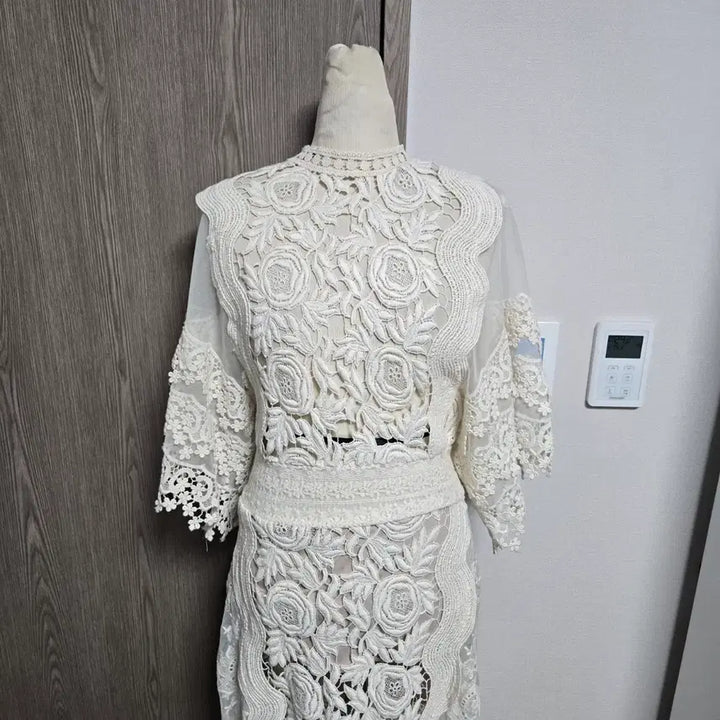 [BUNJANG] Tora Ivory Lace Long Dress / 주말특가!!  여신 롱 원피스 레이스 롱 원피스 아이보리