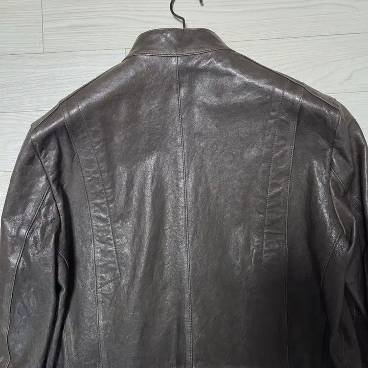 [BUNJANG] KomoDo Leather Jacket / 코모도 천연 양가죽 레더 가죽자켓