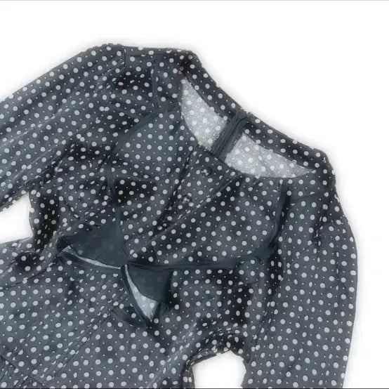 [BUNJANG] Courrèges Dot Blouse / 꾸레쥬 도트블라우스 빈티지