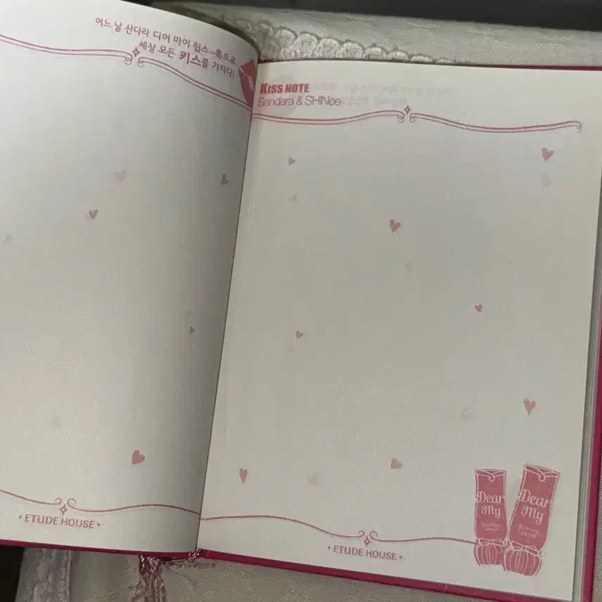 [BUNJANG] SHINee Etude House Kiss Note / 에뛰드하우스 샤이니 콜라보 한정판 키스노트