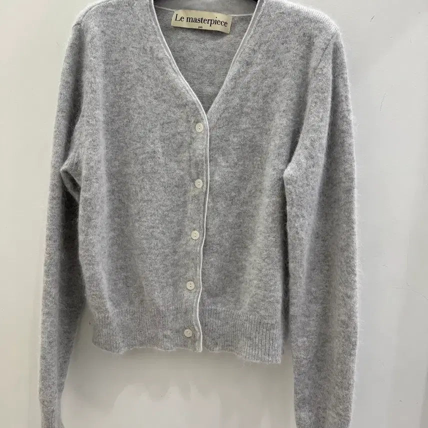 [BUNJANG] Le Chef-d'œuvre Gray Cardigan / 가디건 르 마스터피스 그레이 가디건