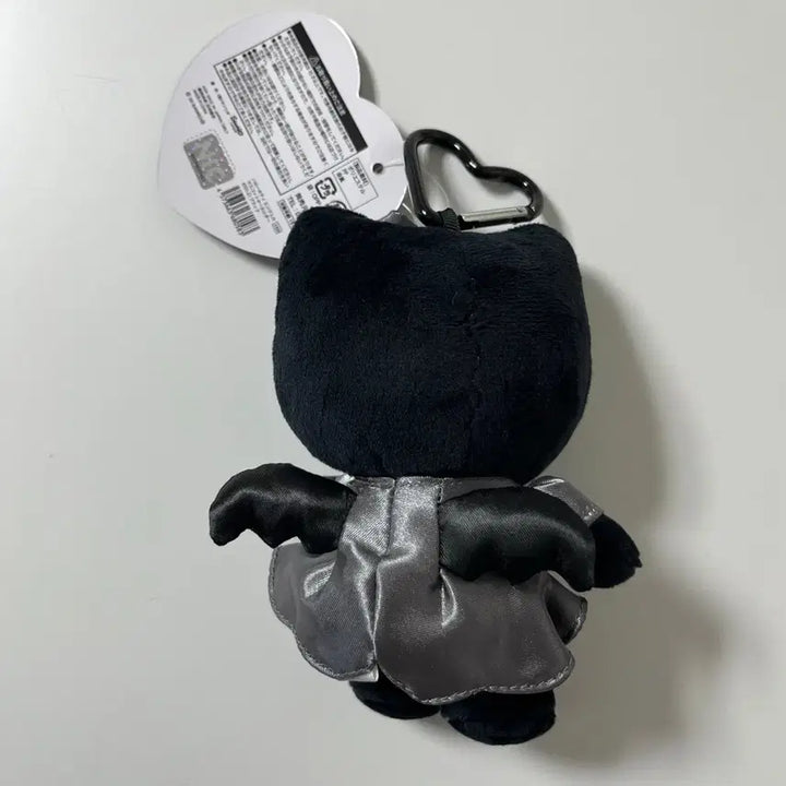 [SOLD OUT] 일본정품)헬로키티 블랙 엔젤 마스코트 홀더 키링