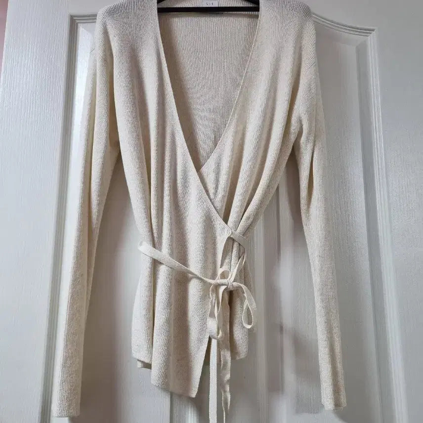 [BUNJANG] SIE Oatmeal Wrap Cardigan / SIE 오트밀 랩가디건