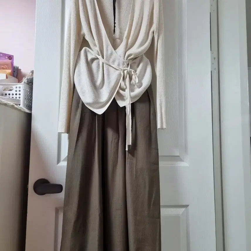 [BUNJANG] SIE Oatmeal Wrap Cardigan / SIE 오트밀 랩가디건