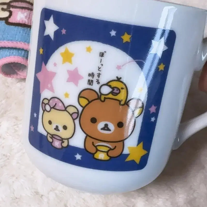 [SOLD OUT] 고전 리락쿠마 머그컵 &amp; 손수건 세트