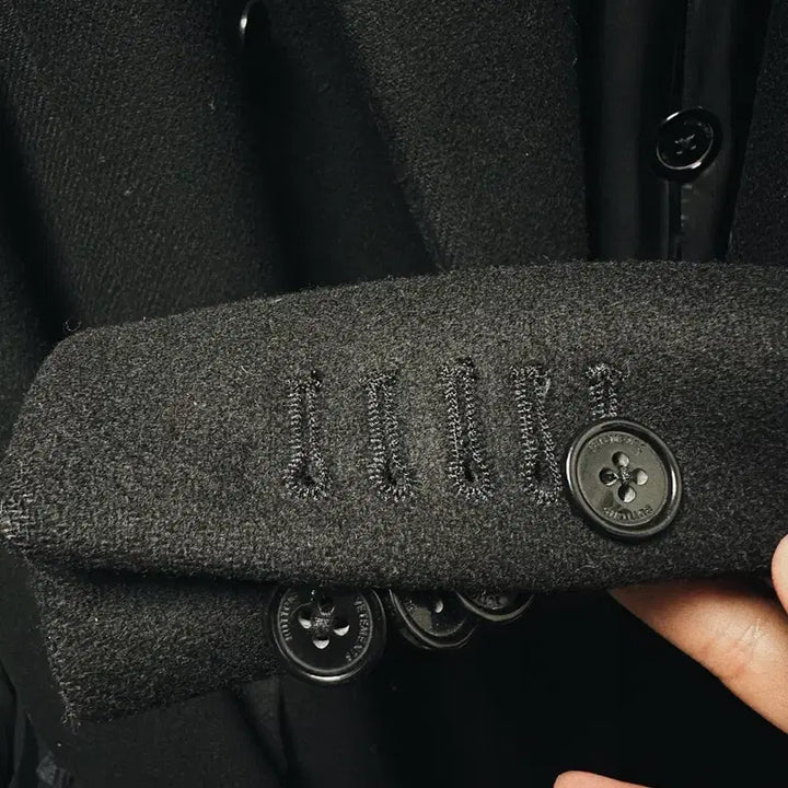 [BUNJANG] VETEMENTS Demna Wool Coat / 베트멍 넥로고 울 코트 뎀나 명작