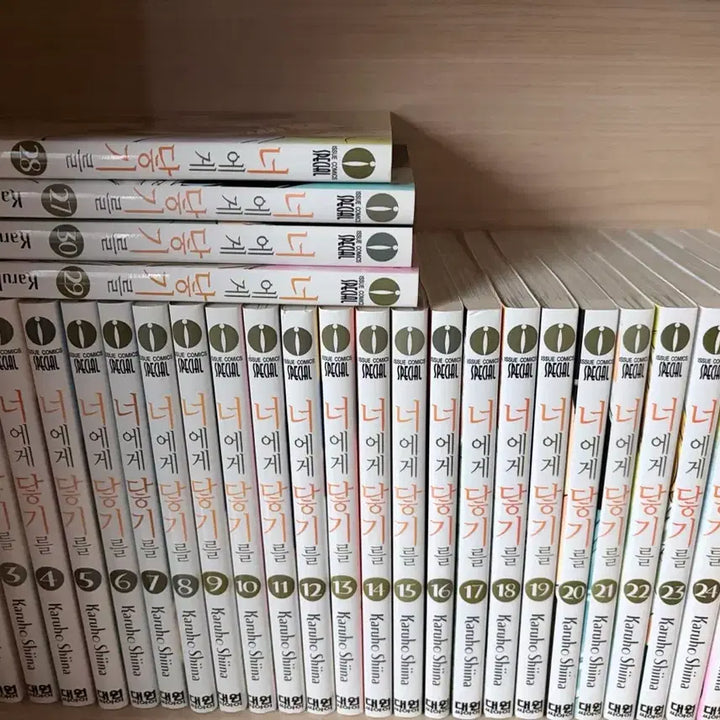 [BUNJANG] Kimi ni Todoke Complete Set + Extra Volume 3 First Edition Goods / 너에게 닿기를 전권+번외편 3 초판 굿즈(초판 아크릴 새것)(네고 가능)