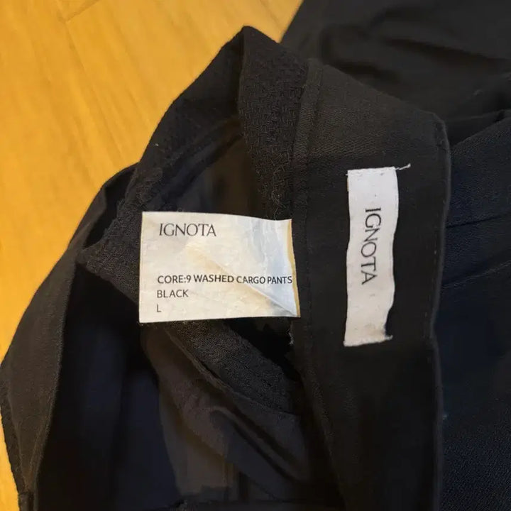 [BUNJANG] Ignota Core9 Washed Cargo Pants / 이그노타 코어9 워시드 카고 팬츠