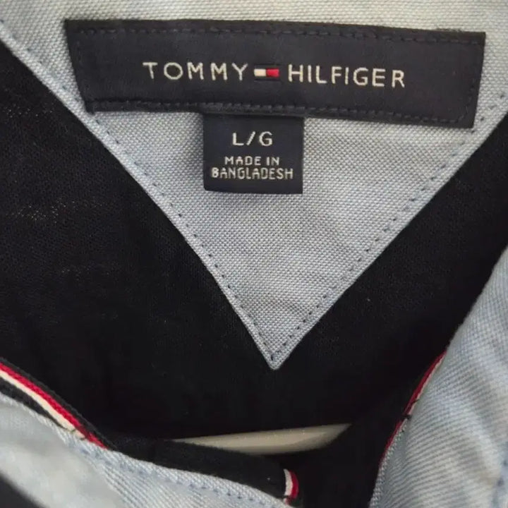 [BUNJANG] Tommy Hilfiger Shirt Navy L/G / 타미힐피거 셔츠 네이비 105 L/G