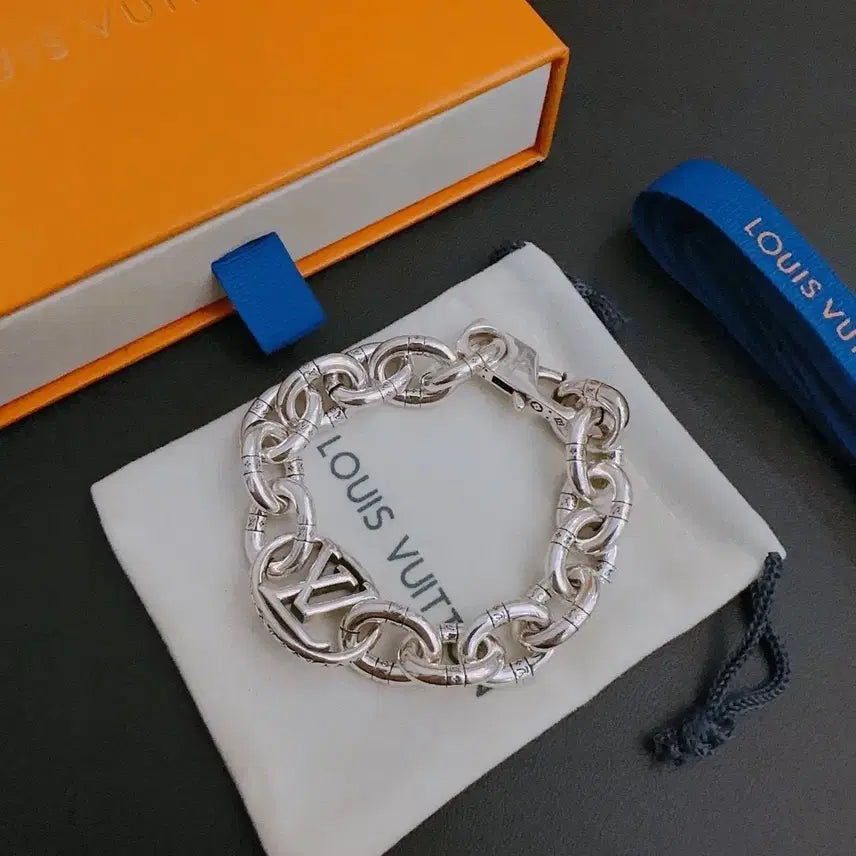 [BUNJANG] Louis Vuitton Chain Bracelet / 루이비통 체인 팔찌