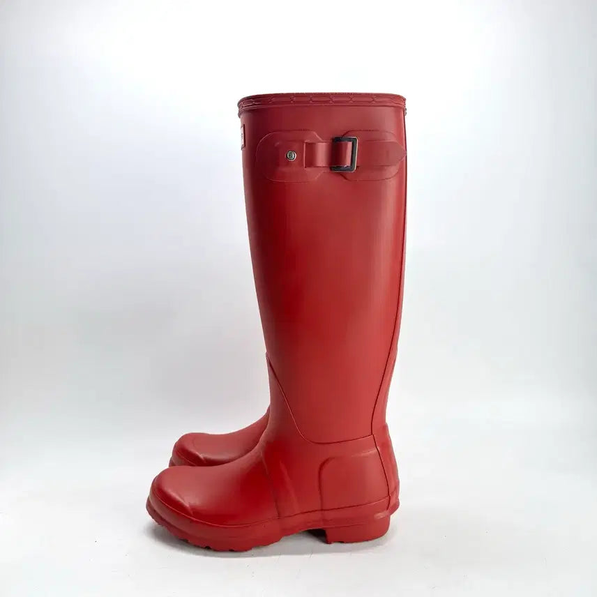 [BUNJANG] Hunter Original Tall Rain Boots Red / 220) HUNTER 헌터 오리지널 톨 레인부츠 레드