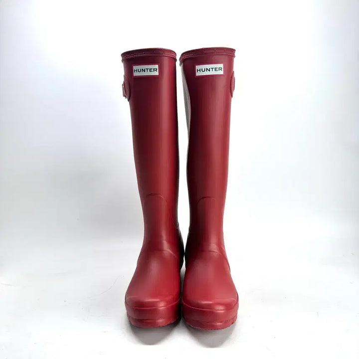 [BUNJANG] Hunter Original Tall Rain Boots Red / 220) HUNTER 헌터 오리지널 톨 레인부츠 레드
