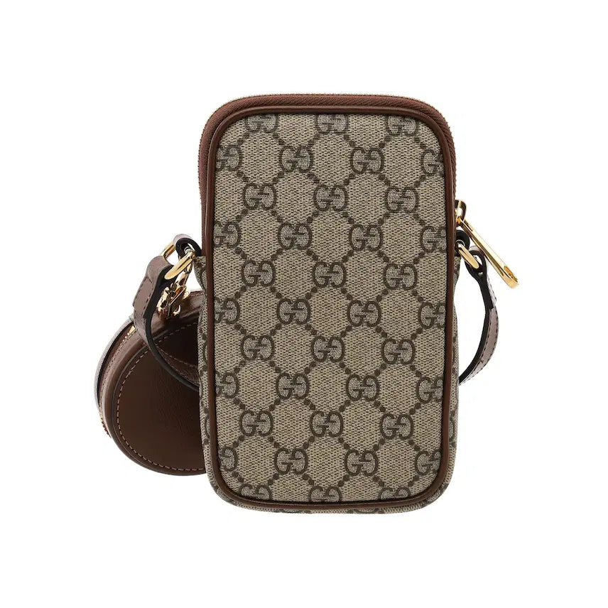 [BUNJANG] Gucci Interlocking G Supreme Crossbody Mini Bag / 구찌 인터로킹 G 수프림 크로스백 미니