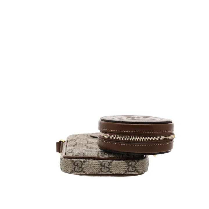 [BUNJANG] Gucci Interlocking G Supreme Crossbody Mini Bag / 구찌 인터로킹 G 수프림 크로스백 미니