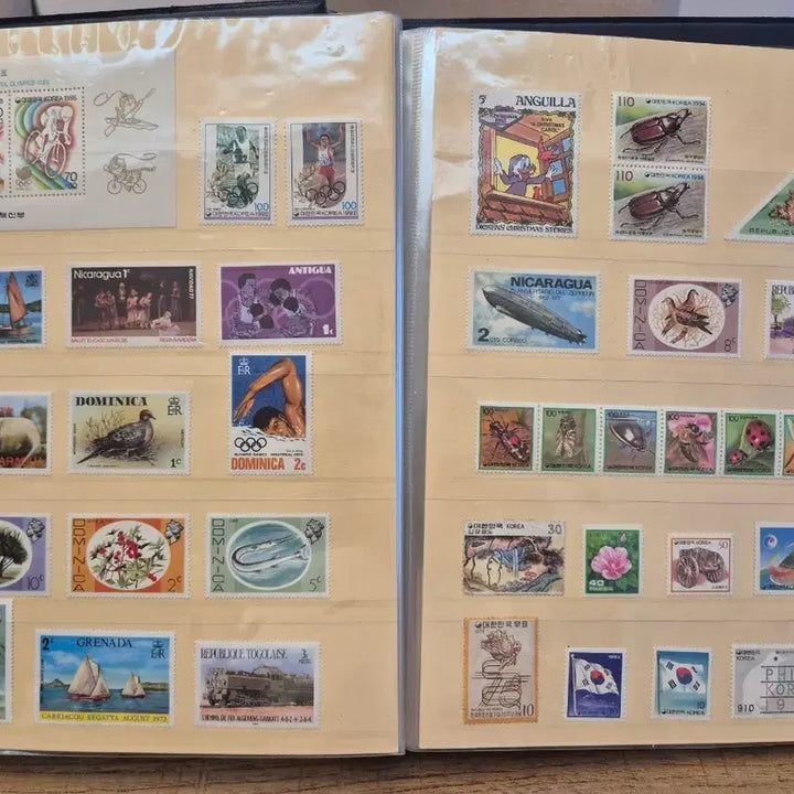 [BUNJANG] Various Items Stamp Book / 우표책2