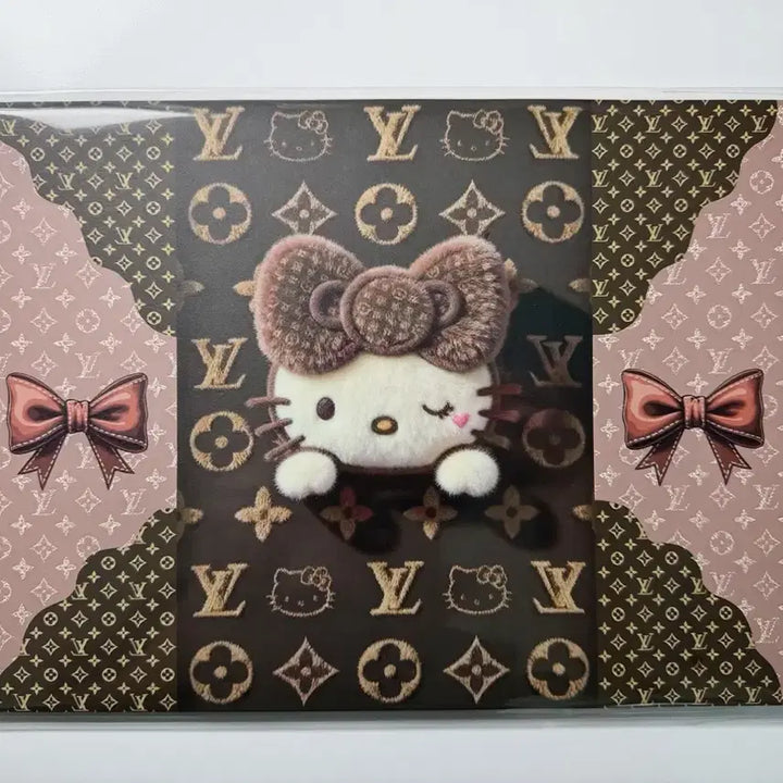[BUNJANG] Sanrio Hello Kitty Wrapping Paper (A4) / (캐릭터 애니) 산리오 명품키티 랩핑지 (A4)