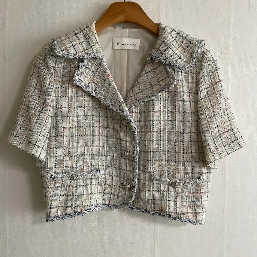 [BUNJANG] ITZY Tweed Jacket / 잇미샤 트위드 자켓