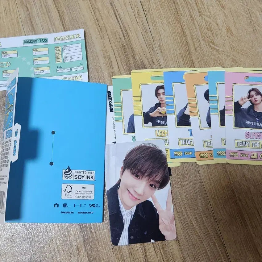 [BUNJANG] BOYNEXTDOOR Woonhak Version Photocard / 보이넥스트도어 디액션  운학