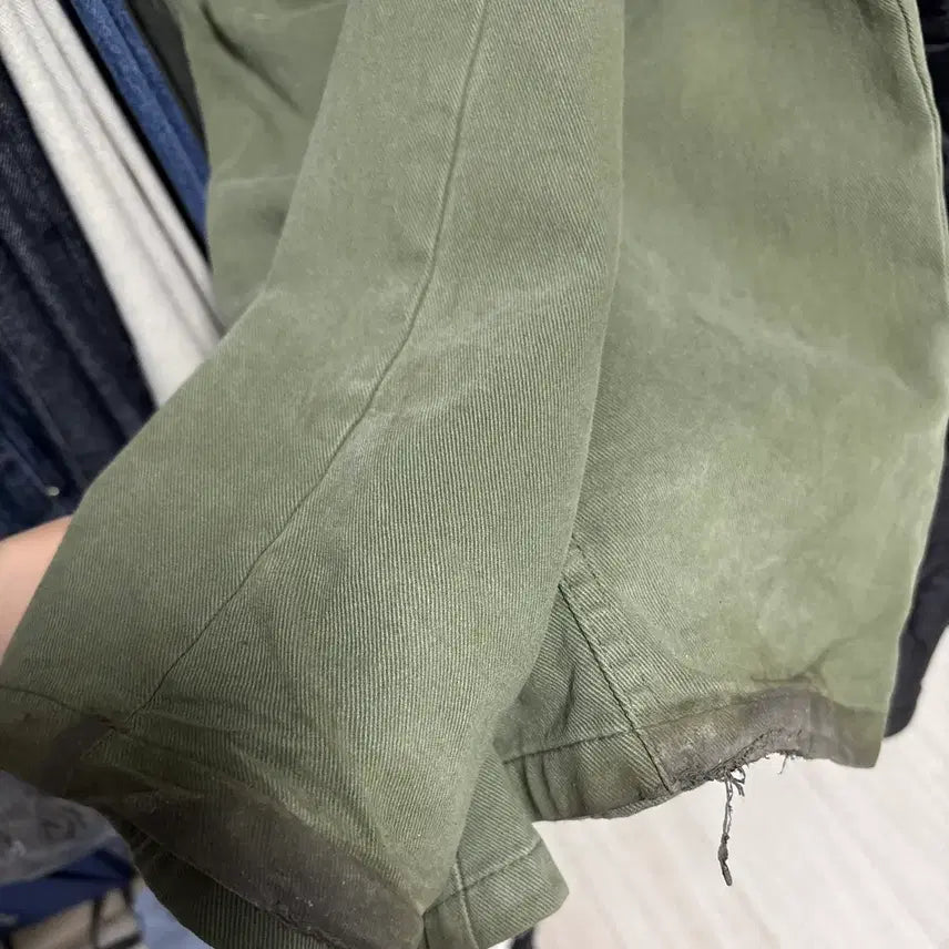 [BUNJANG] Take Easy Cargo Pants Khaki S Size / 테이크 이지 바이어스컷 카고팬츠 카키 s사이즈