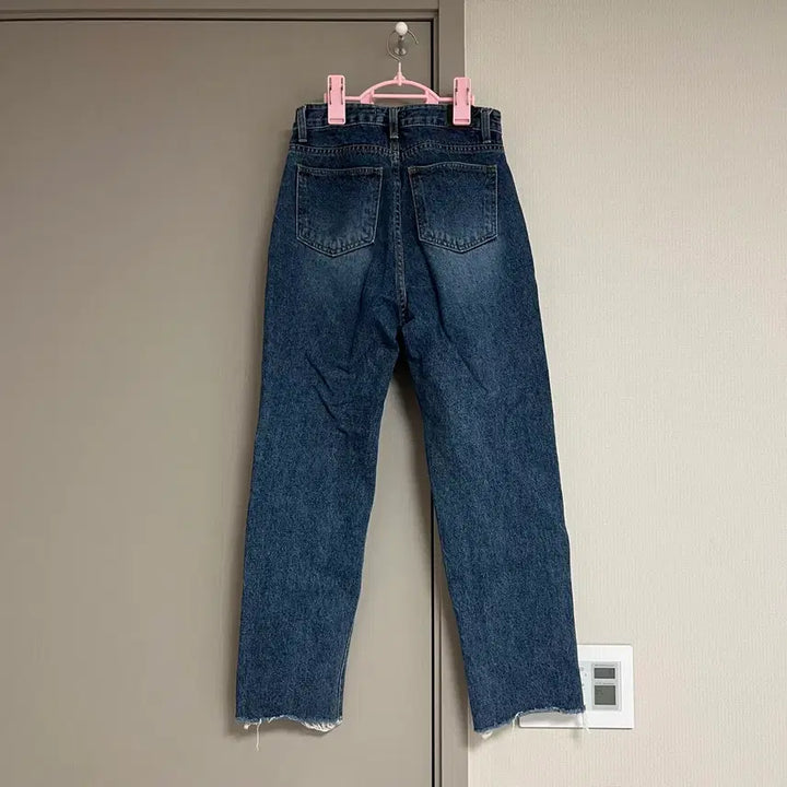 [BUNJANG] Enten Straight-Fit Jeans / (상태최상) 진청 / 일자바지 / 워싱 이쁜 청바지