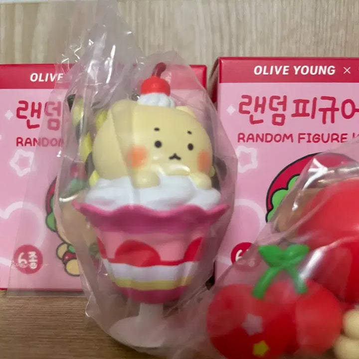 [BUNJANG] Manggeu-jin Gom Figure Keyring / 올리브영 망그러진곰 랜덤 피규어 키링