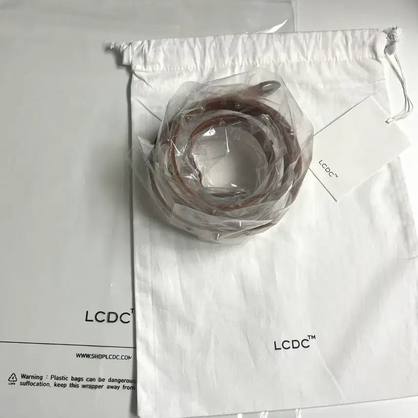 [BUNJANG] LCDC Western Crack Leather Belt / LCDC 웨스턴 크랙 레더 벨트