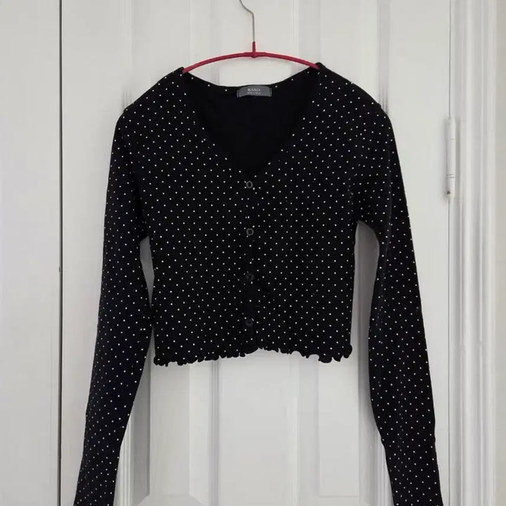 [BUNJANG] Striped Cardigan / 땡땡이 가디건